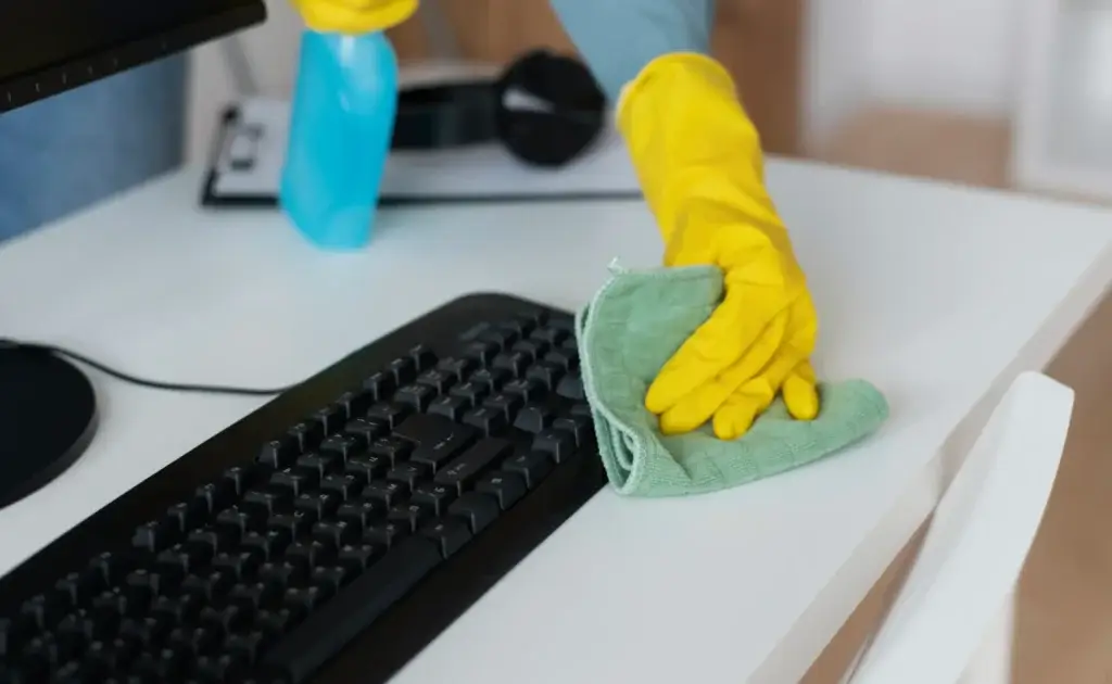 workstation cleaning Cleaning